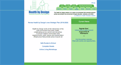 Desktop Screenshot of healthbydesignonline.org